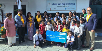 Financial Support to Nepal Baal Sewa Foundation