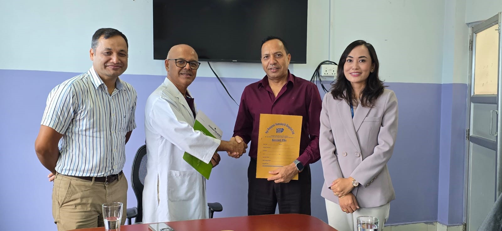 Health Service MoU Signed in Chitwan