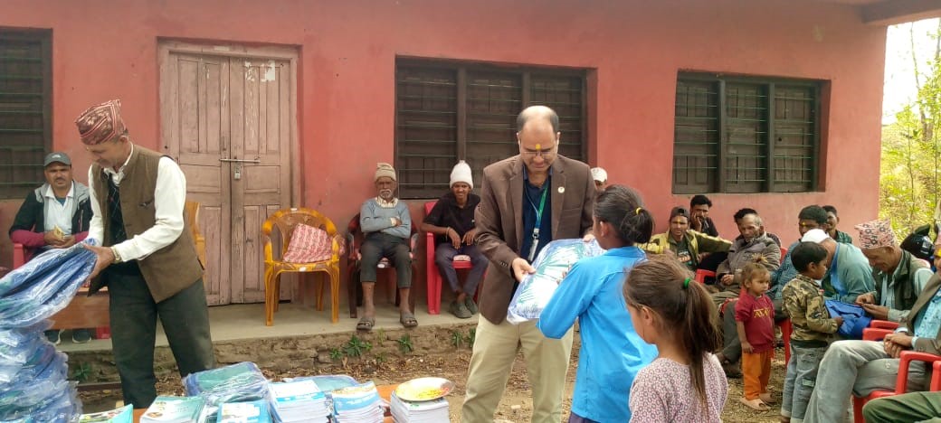 CSR Initiative: Educational Support in Bajura