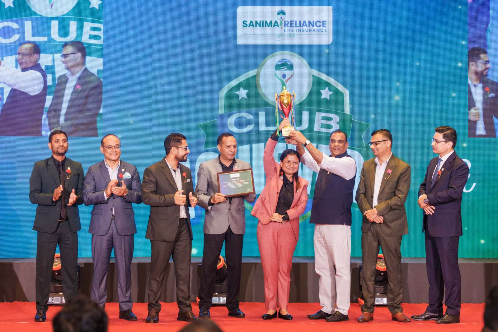 Sanima Reliance Life Celebrates Club Achievers' Event 2082